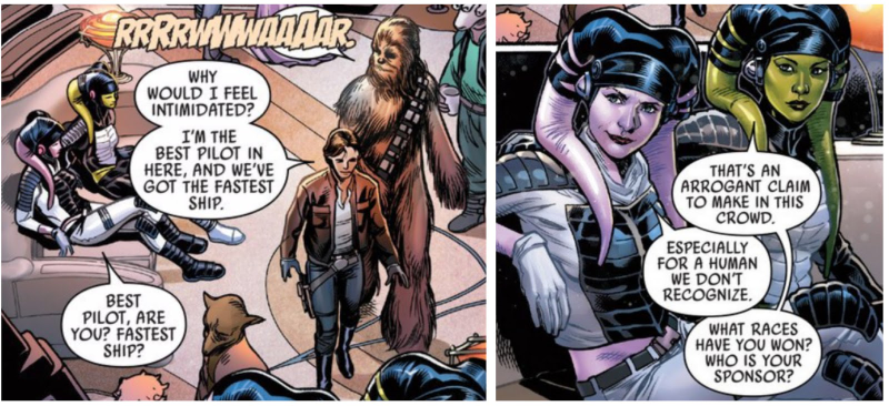 Illustration for article titled Marvel’s New Han Solo Comic Shows Star Wars’ Smuggler at His Cocky Best